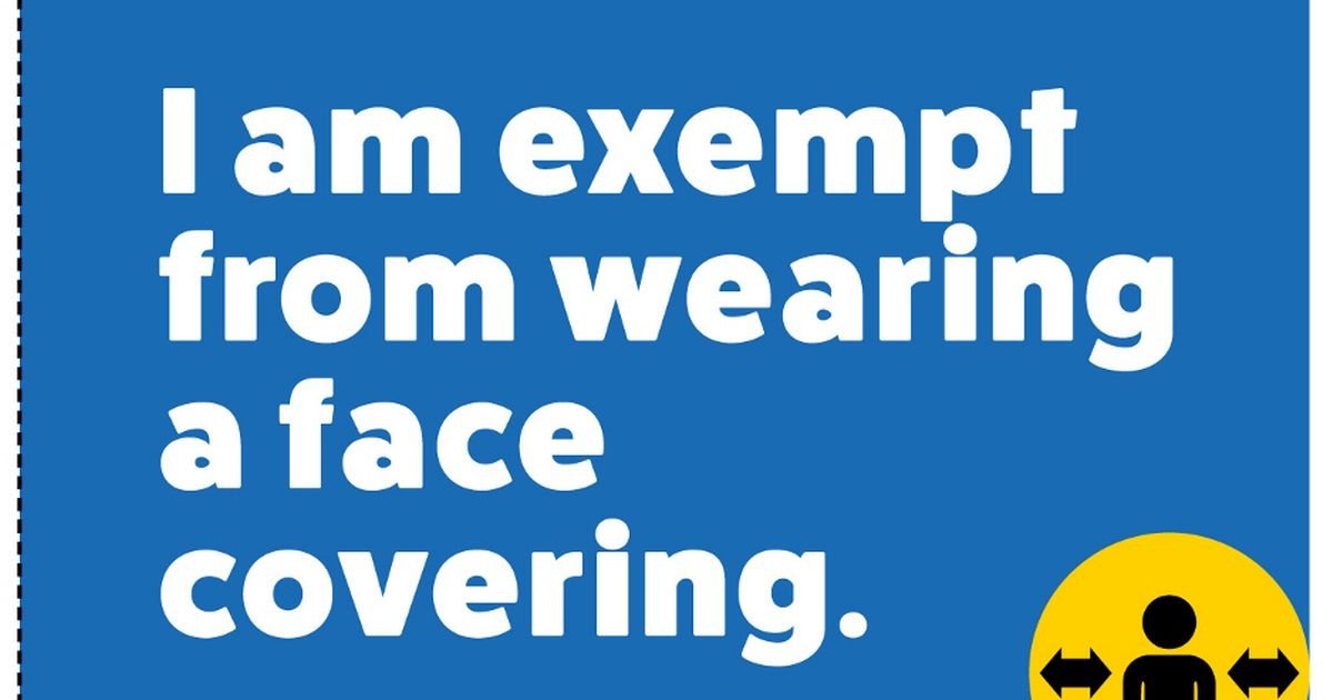 Complaint Letter Face Mask Exemption Discrimination