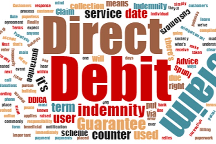 direct debit indemnity claim