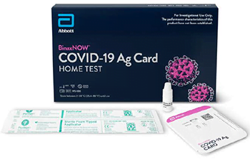 Covid-19 AG card